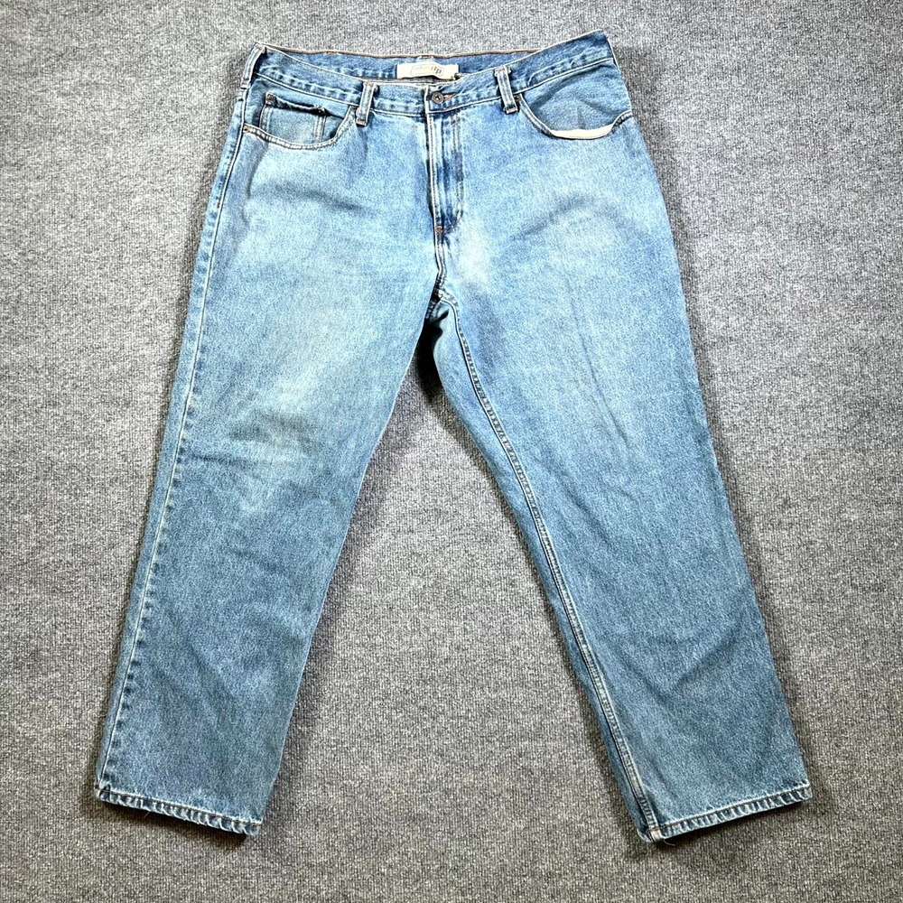 Urban Pipeline Jeans Men's 38x30 Blue Denim Cotton Straight Leg Outdoor Workwear